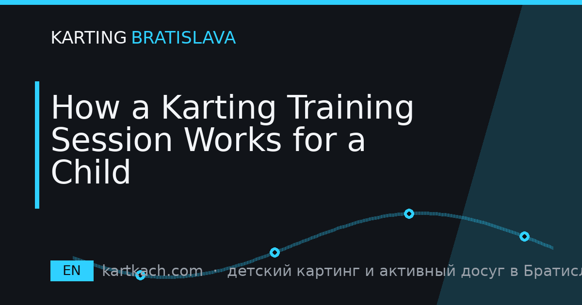 How a Karting Training Session Works for a Child