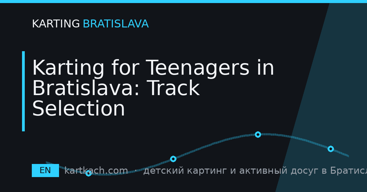 Karting for Teenagers in Bratislava: Track Selection