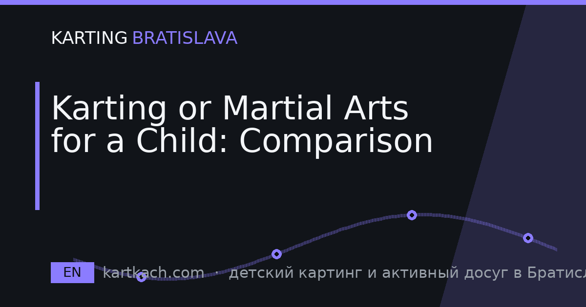 Karting or Martial Arts for a Child: Comparison