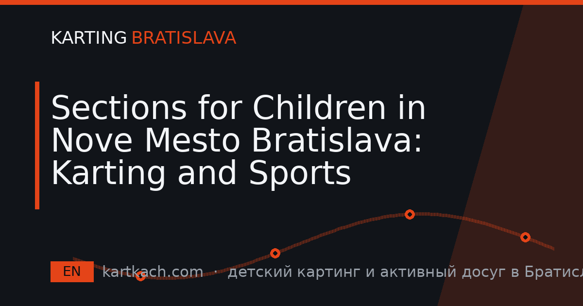 Sections for Children in Nove Mesto Bratislava: Karting and Sports